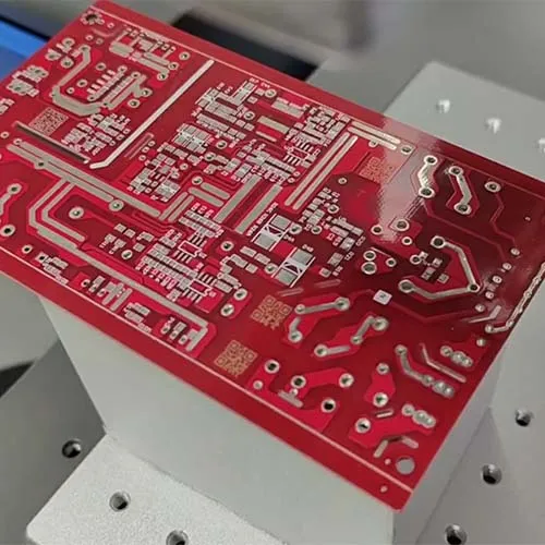 Лазерная маркировка QR-кода печатной платы