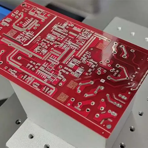 Лазерная маркировка QR-кода печатной платы